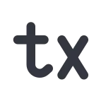 Text SVG Icon